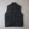 Yves Saint Laurent 1990's Cassandra logo YSL logo padded vest green black M-L size