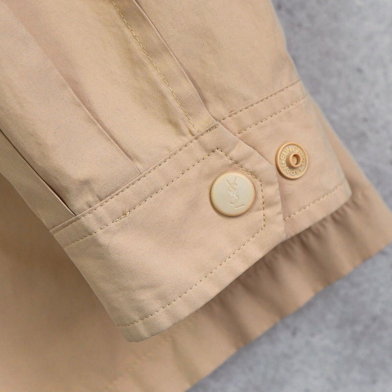 1990's イヴ・サンローラン カサンドラロゴ YSLロゴ ブルゾン