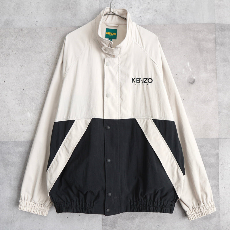 1990's〜2000's Logo Embroidery Bi - color Blouson - NEWSED
