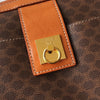 Celine 1993 Macadam PVC/皮革 Docdar's 包，棕色