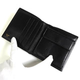 カルティエ パシャ レザー 二つ折り財布 ブラック