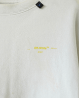 オフホワイト 19AW Acrylic Arrows Sweatshirt スウェット ホワイト M メンズ - NEWSED