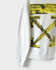 オフホワイト 19AW Acrylic Arrows Sweatshirt スウェット ホワイト M メンズ