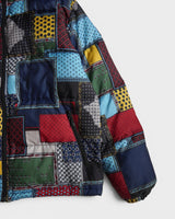 19AW Puffer Jacket ステューシー バンダナ パッチワーク ダウンジャケット マルチカラー M メンズ - NEWSED