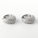 トムウッド Ice Huggies Pave フープ ピアス シルバー 925 未使用品