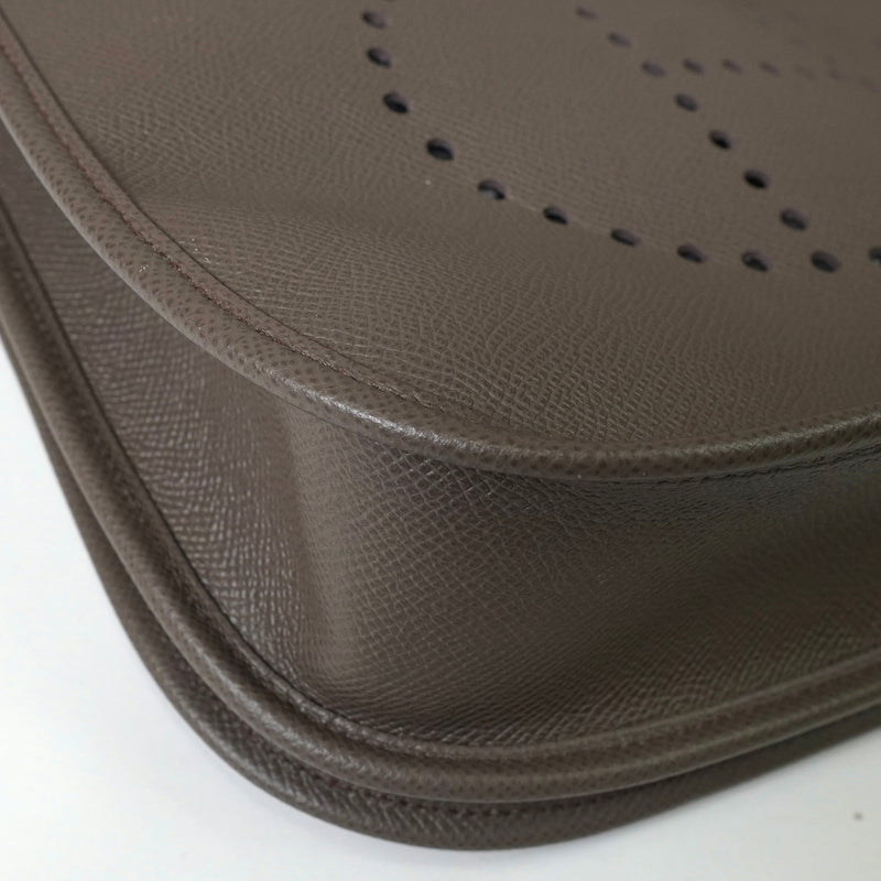 エルメス 2015年製 エブリン3GM ヴォーエプソン エトゥープ  T刻 ショルダーバッグ グレージュ