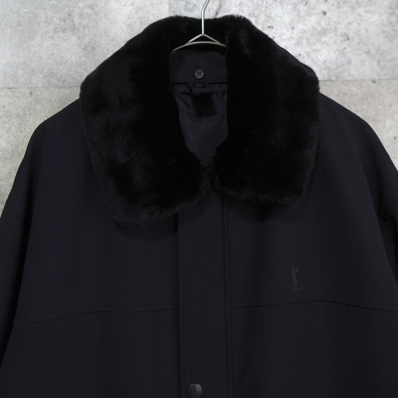 1990's Detachable Fur Collar Jacket