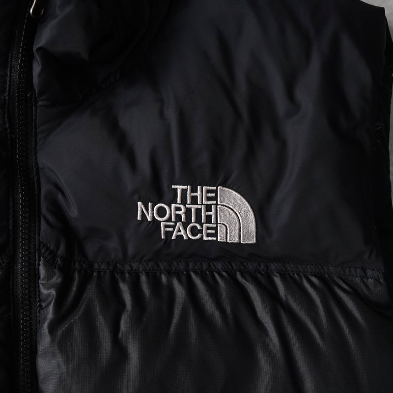 ザ ノースフェイス ヌプシ 700フィル ロゴ ダウンベスト ブラック