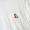メゾン キツネ チラックスフォックス Tシャツ ホワイト