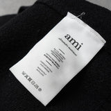 アミパリ アミ パリス タートルネック ハート ニット ブラック / レッド