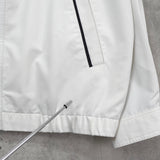 イヴ サンローラン ヴィンテージ YSLロゴ ブルゾン ジャケット ホワイト / ネイビー