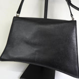 バレンシアガ クラッシュ レザー スリングバッグ ワンショルダーバッグ ブラック