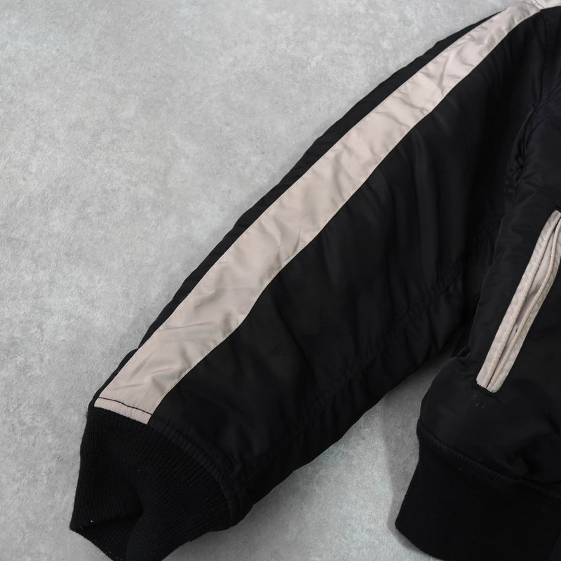 Schott × ANDERSSON BELL ショット × アンダースンベル 中綿 スカジャン MA-1 ボンバージャケット ブラック