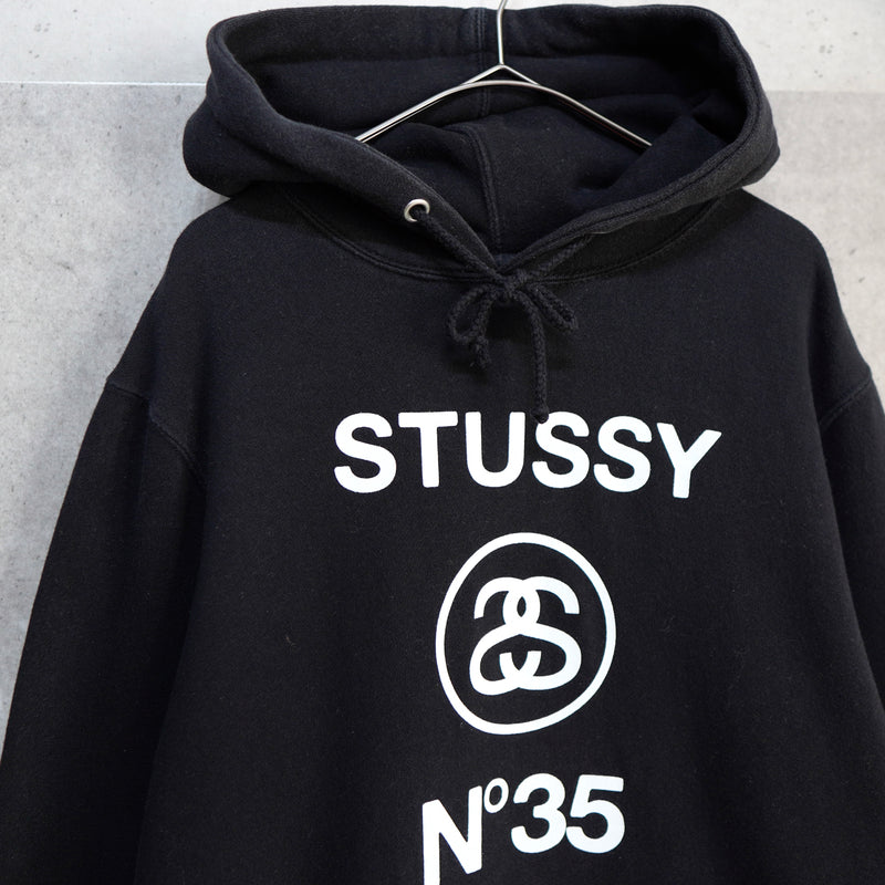 "STUSSY × fragment design" Print Hoodie｜Made in USA