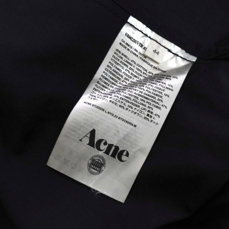 アクネ ストゥディオズ モッズコート ブラック