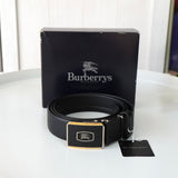 バーバリー ヴィンテージ ホースロゴ 差し込み式 ベルト ブラック メンズ デッドストック 箱付き