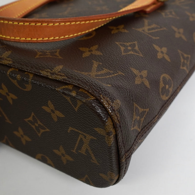 ルイ・ヴィトン モノグラム ヴァヴァンPM レザー ハンドバッグ トートバッグ ブラウン M51172
