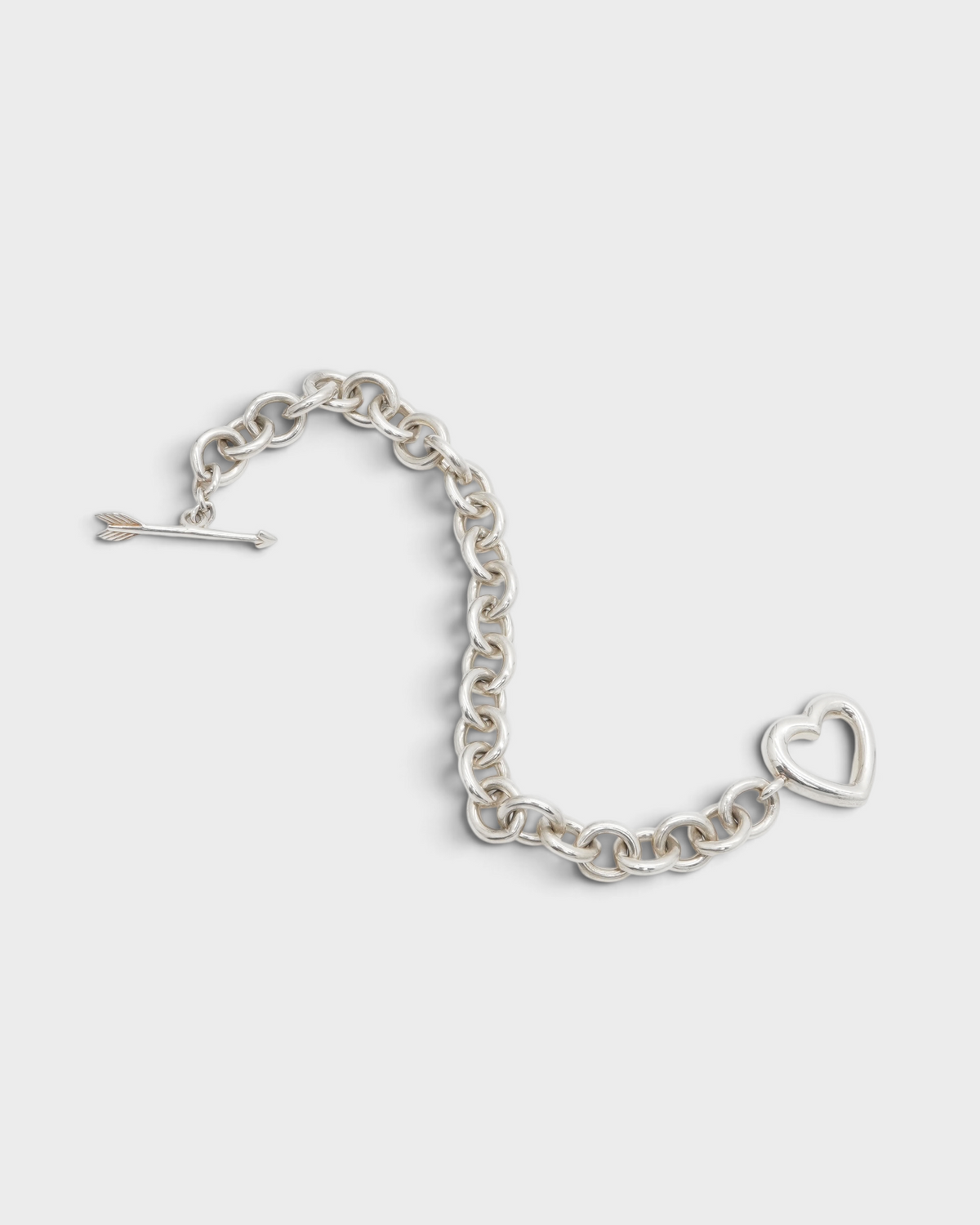 ティファニー ハートアロー チェーン ブレスレット 925 シルバー
