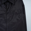 プラダ ロゴ ジップ ナイロン 長袖シャツ シャツジャケット ブラック