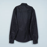 プラダ ロゴ ジップ ナイロン 長袖シャツ シャツジャケット ブラック
