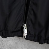 プラダ Re-Nylon トライアングルロゴ ナイロン シャツジャケット メンズ ブラック