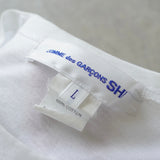 Comme des Garçons Shirt Logo T-Shirt White
