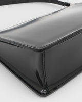 プラダ トライアングルロゴ レザー ハンドバッグ ブラック 1BC155 - NEWSED