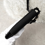 プラダ ポコノ テスート サファイアーノ ナイロン/レザー スマホホルダー ブラック 1ZT023 ストラップ付 - NEWSED