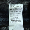ワイズ 千鳥水玉フロッキープリント シアー ロングスリーブ ハイネック カットソー ネイビー 2 レディース