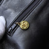 Chanel 2号 Coco Mark 小羊皮手提包 单肩包 黑色