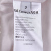 バレンシアガ インサイドアウト ダメージ加工 半袖Ｔシャツ アイボリー系 2 メンズ