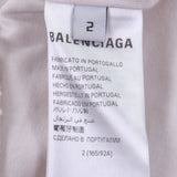 バレンシアガ インサイドアウト ダメージ加工 半袖Ｔシャツ アイボリー系 2 メンズ - NEWSED