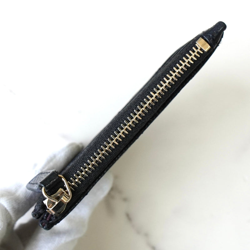 シャネル 2番台 ココマーク キャビアスキン カードケース フラグメントケース ブラック - NEWSED