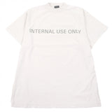 バレンシアガ インサイドアウト ダメージ加工 半袖Ｔシャツ アイボリー系 2 メンズ - NEWSED