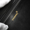 香奈儿 2 号 Coco Mark 鱼子酱皮单肩包 A4 尺寸收纳黑色附有保证卡