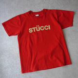 ステューシー 2000's USA製 ロゴ Tシャツ レッド - NEWSED