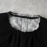 コムデギャルソン 2006年製 カットオフ レイヤード ベスト レディース ブラック - NEWSED