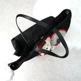 プラダ 2008限定 ベア テスート / レザー 2WAYトートバッグ ブラック - NEWSED