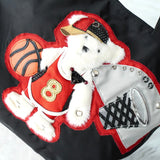 プラダ 2008限定 ベア テスート / レザー 2WAYトートバッグ ブラック - NEWSED