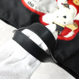 プラダ 2008限定 ベア テスート / レザー 2WAYトートバッグ ブラック - NEWSED