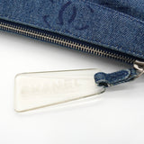 シャネル ココマーク デニム プラスチックチェーン ワンショルダーバッグ ブルー 7番台7桁