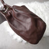 Maison Margiela 2011-2015 棕色 Four-Tag Faulttitch 皮革两用手提包/单肩包