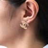 Chanel 2012 Coco Mark Aurora GP金耳环
