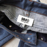 エムエムシックス メゾン マルジェラ 2016AW サイドフリル デニム ジーンズ レディース - NEWSED