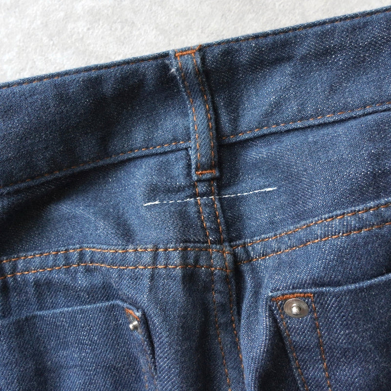 エムエムシックス メゾン マルジェラ 2016AW サイドフリル デニム ジーンズ レディース - NEWSED