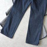 エムエムシックス メゾン マルジェラ 2016AW サイドフリル デニム ジーンズ レディース - NEWSED