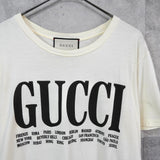 Gucci 象牙色经典徽标 T 恤