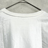エムエムシックス メゾン マルジェラ 2018AW ロゴ コーディング Tシャツ メタリックシルバー - NEWSED