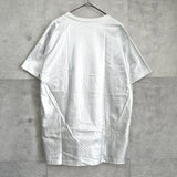 エムエムシックス メゾン マルジェラ 2018AW ロゴ コーディング Tシャツ メタリックシルバー - NEWSED