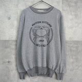 メゾン キツネ ホテル 2019 クラブ ロゴ ニット グレー - NEWSED